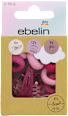 Set elastici e mollette rosa ebelin