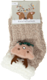 Socken Kinder Beige One-Size (1 Paar) PURSET