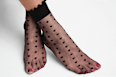Socken transparent Valentine Who? Socks d'Amour C01 Toe-tally Lovely CATRICE