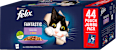 Fantastic kapsičky pro kočky Mixovaný výběr, Jumbopack 44x80g Felix
