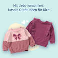 Pullover aus Strick mit Schleifen-Motiv, rosa, Gr. 80 ALANA