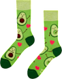 Памучни чорапи Avocado Love, размер 43-46 Dedoles