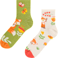 Памучни чорапи Fox & Butterflies, размер 35-38 Dedoles