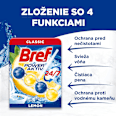 Tuhý WC blok Classic Power Aktiv Lemon Bref