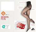 Seidenfein Strumpfhose schwarz 15 DEN, Gr. 38/40 nur die