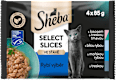 Selection kapsičky pro kočky rybí výběr 4x85 g Sheba