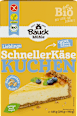 Backmischung Schneller Käsekuchen mit Haferflocken-Boden, glutenfrei Bauck Mühle