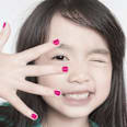 Nagellack Peel-Off pink für Kinder MINICO