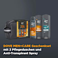 Geschenkset relax +care inkl. Kosmetiktasche 3tlg Dove MEN+CARE