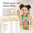 Kindersnack Schnitties Vollkorn Apfel (6x22 g), ab 3 Jahren Alete bewusst