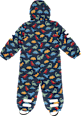 Schneeanzug mit Dino-Muster, blau, Gr. 74/80 Dimo