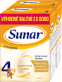 pokračovací mléčná kojenecká výživa 4 Complex 24m 2x600 g Sunar