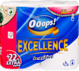 Toalettpapír Excellence Sensitive 4x150 lap, 3 rétegű Ooops!