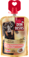 Hundeleckerli kernige Pastetencreme, reich an Leber, Exquisit Dein Bestes