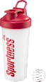Shaker boca -  Cherry Red, 600 ml Sportness