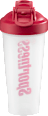 Shaker boca -  Cherry Red, 600 ml Sportness