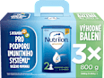 pokračovací mléčná kojenecká výživa 2 Advanced 6m, 3 x 800g Nutrilon