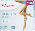 punčochové kalhoty FIT in FORM, velikost 52, amber Bellinda
