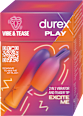 Play vibrátor 2 v 1 se stimulační špičkou durex