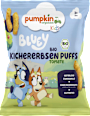 Kindersnack Kichererbsen Puffs Tomate ab 3 Jahren pumpkin organics
