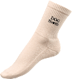 Crew Socken Dog Mom beige Gr. 36-41 Fascino
