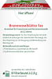 Arzneitee, Brennesselblätter Tee (8 Beutel) Bad Heilbrunner
