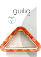 Щипка за коса, триъгълна акрил guilia