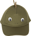 Kinderkappe Dino khaki PURSET