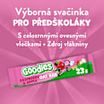 ovesná tyčinka s příchutí malina a jablko Goodies