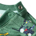 Sweatshirt mit Baustellen-Muster, grün, Gr. 80 ALANA