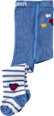 Strumpfhose mit Marienkäfer-Motiv, blau & weiß, Gr. 74/80 ALANA