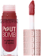 Pout Bomb gloss Rosewood Rose Pink REVOLUTION