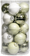 Set globuri asortate pentru Crăciun 6 cm  KOOPMAN