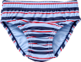 Schwimmwindel mit Streifen-Muster, blau, Gr. 86/92 PUSBLU