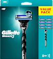 Rasierer, Mach3 Vorteilspack  Gillette