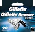 Rasierklingen, Sensor Excel Gillette