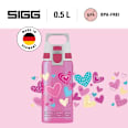 Trinkflasche Kinder Viva One Hearts SIGG