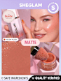 Blush Liquid Matte Color Bloom Finish Hush Hush SHEGLAM