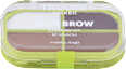 Súprava na obočie Brat Brow - Medium Brown TROUBLE MAKER