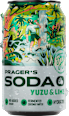 nápoj s příchutí yuzu a limetka PRAGER SODA