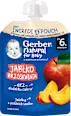 Пюре с ябълка и праскова, от 6+ м Gerber