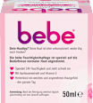 Feuchtigkeitscreme mit Pfirsichextrakt bebe