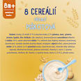 mléčná kaše 8 cereálií na dobrou noc Piškotová Sunar