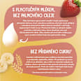 mléčná kaše 8 cereálií Jahoda a Banán Sunar