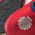 Badeschuhe mit Muschel-Motiv, rot, Gr. 23/24 PUSBLU