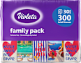 Papirne maramice Family pack Violeta