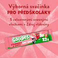 ovesná tyčinka s příchutí jahody a jablka Goodies