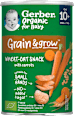 Bio búza-zab snack répával Gerber Organic