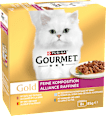 Nassfutter Katze Feine Komposition Multipack (8x85 g) Purina Gourmet