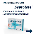 Septolete mit Eukalyptus-Geschmack 3 mg/1 mg Lutschtabletten Septolete